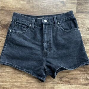 Levi’s High Waisted Mom Shorts